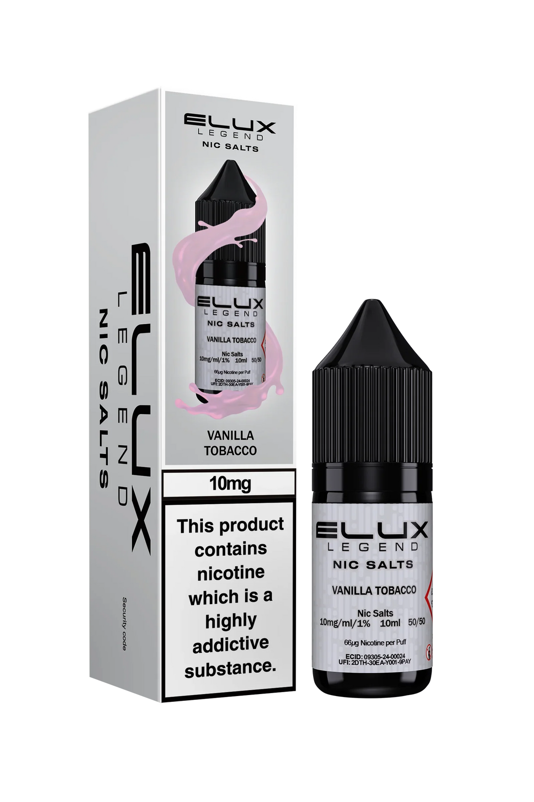 Vanilla Tobacco Elux Legend E-Liquid (Nic Salt) 10ml