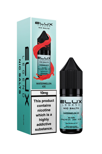 Watermelon Ice Elux Legend E-Liquid (Nic Salt) 10ml