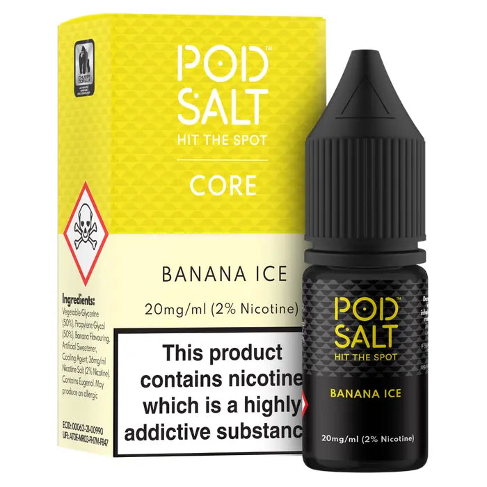 Banana Ice Pod Salt E-Liquid (Nic Salt) 10ml