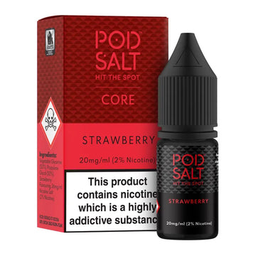Strawberry Pod Salt E-Liquid (Nic Salt) 10ml