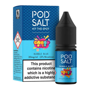 Bubble Blue Pod Salt E-Liquid (Nic Salt) 10ml