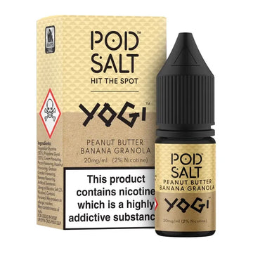 Peanut Butter Banana Granola Pod Salt E-Liquid (Nic Salt) 10ml