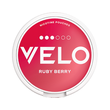 Ruby Berry Velo Nicotine Pouches