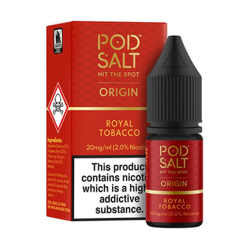 Royal Tobacco Pod Salt E-Liquid (Nic Salt) 10ml
