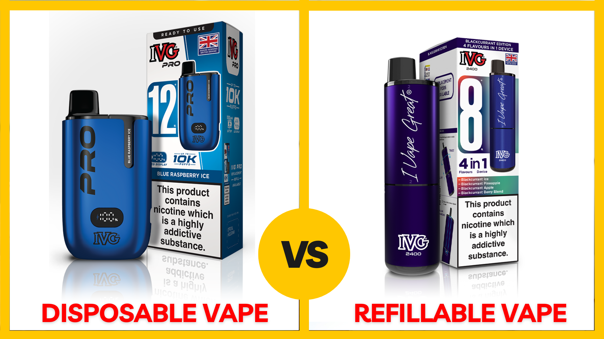 Disposable vs Refillable Vape 2025 | Best Disposable Vapes & Kits