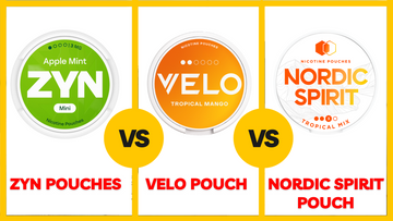 Zyn vs Velo vs Nordic Spirit Nicotine Pouches