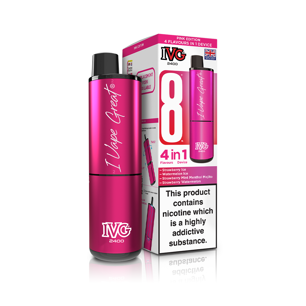 Citrus Edition 2400 4 In 1 IVG Disposable Vape Pod Kit