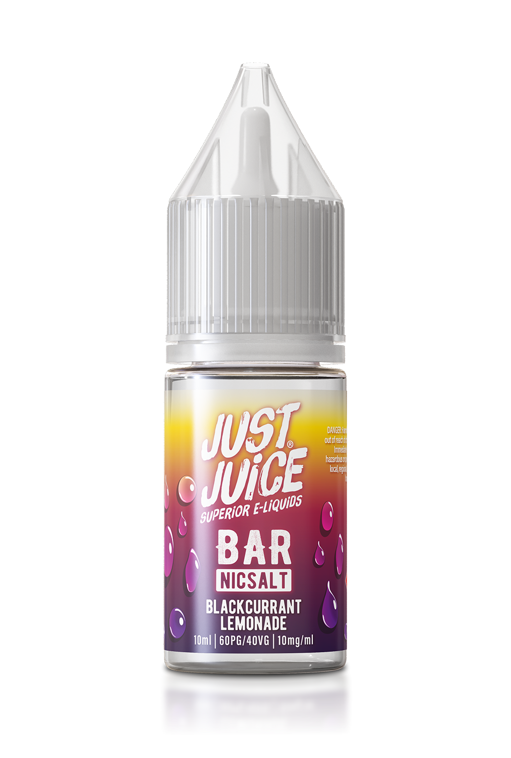 Blackcurrant Lemonade Just Juice Bar Nic Salt E-Liquid 10ml