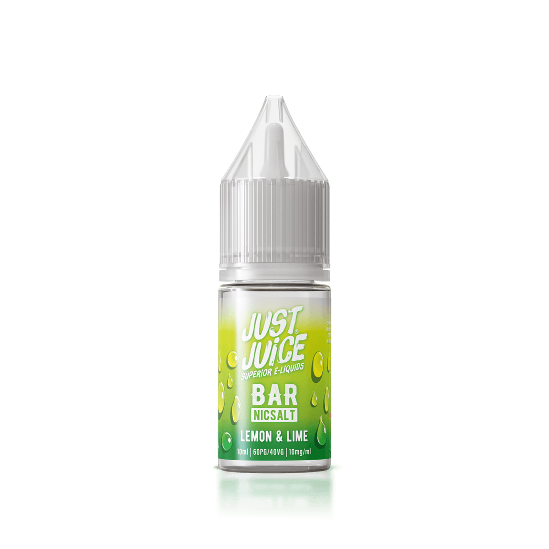 Lemon & Lime Just Juice Bar Nic Salt E-Liquid 10ml
