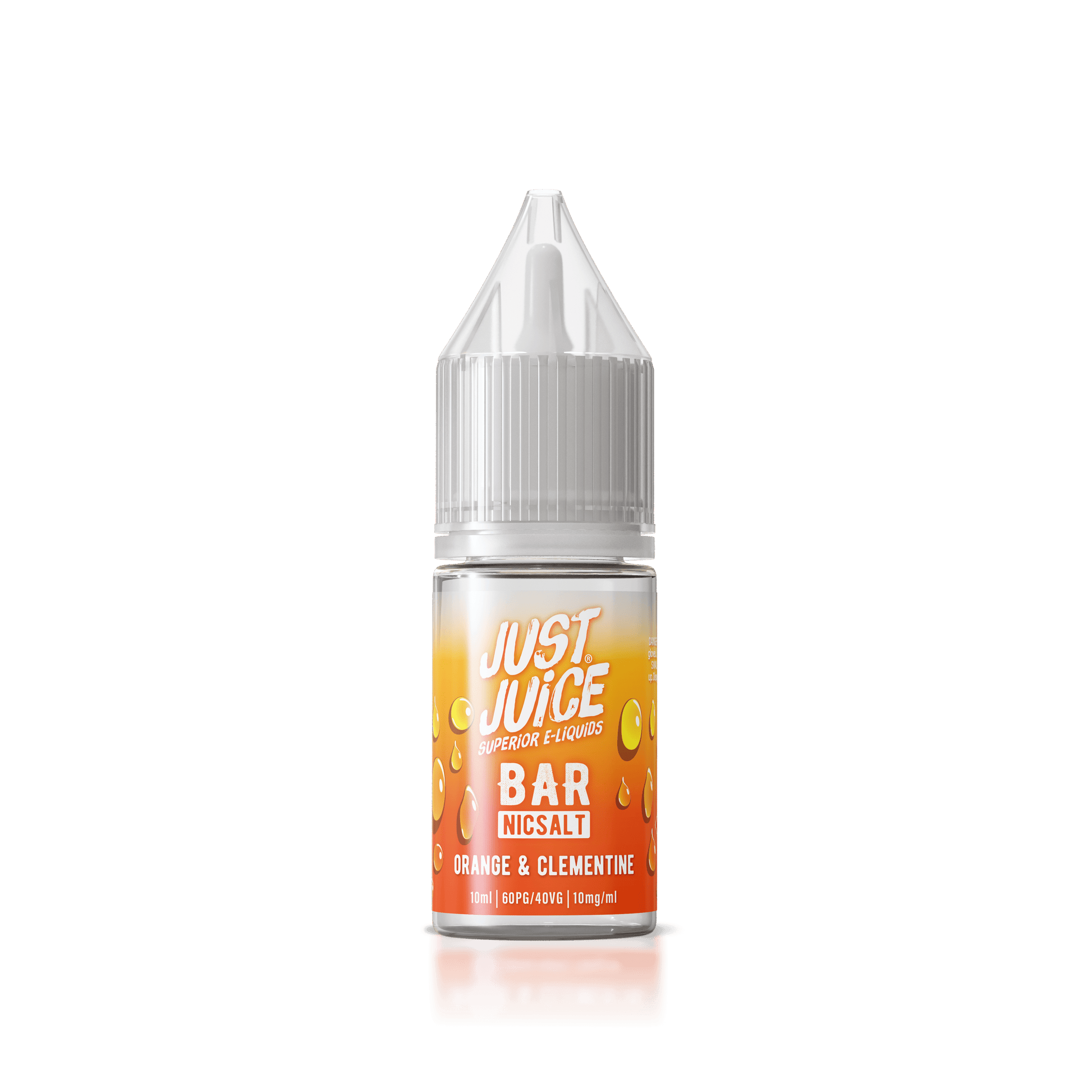 Orange & Clementine Just Juice Bar Nic Salt E-Liquid 10ml