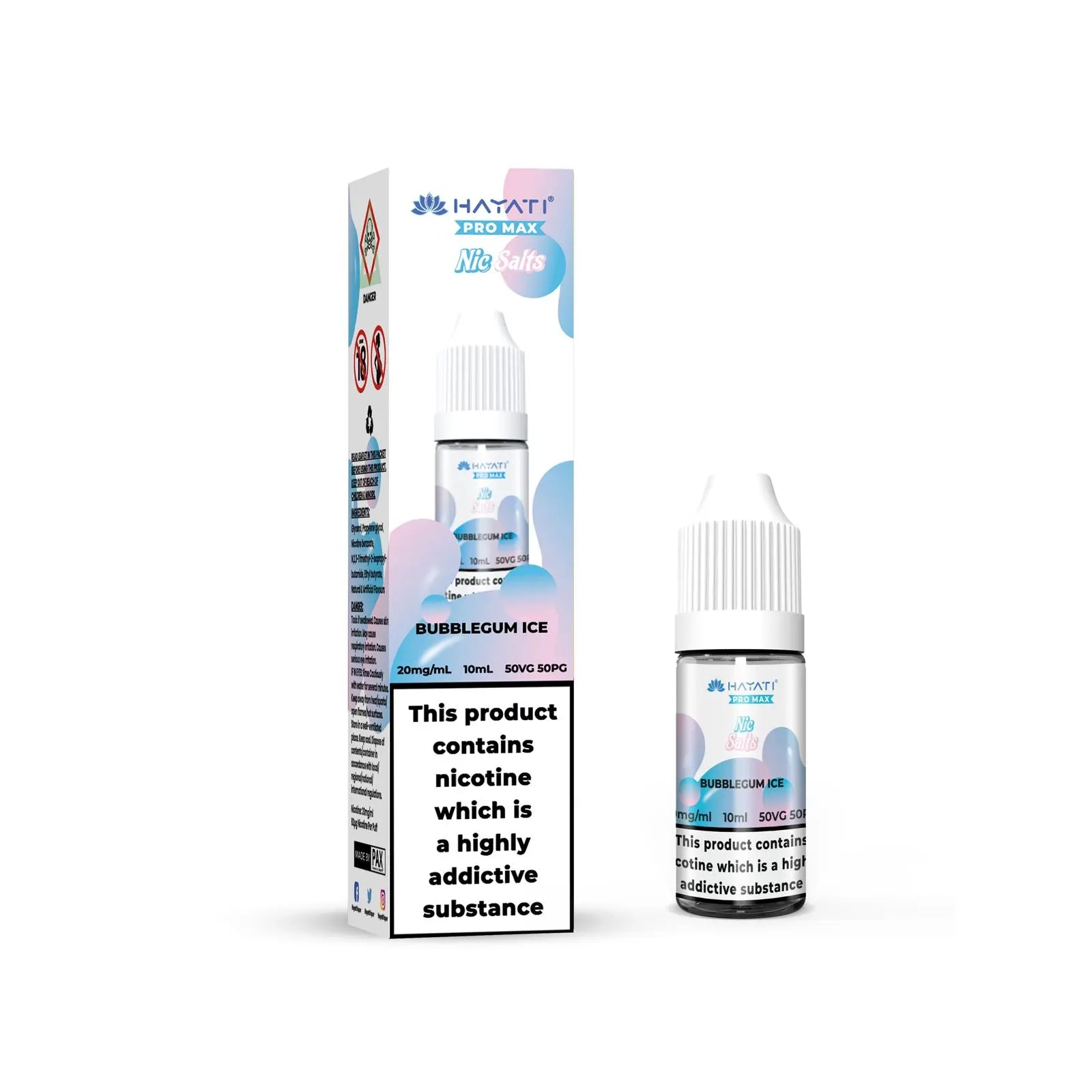 Bubblgum Ice Hayati Pro Max Nic Salts 10ml