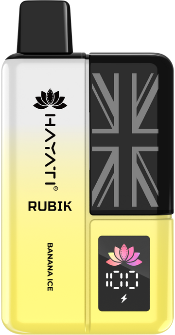 Banana Ice Rubik 7K Hayati Disposable Vape Pod Kit