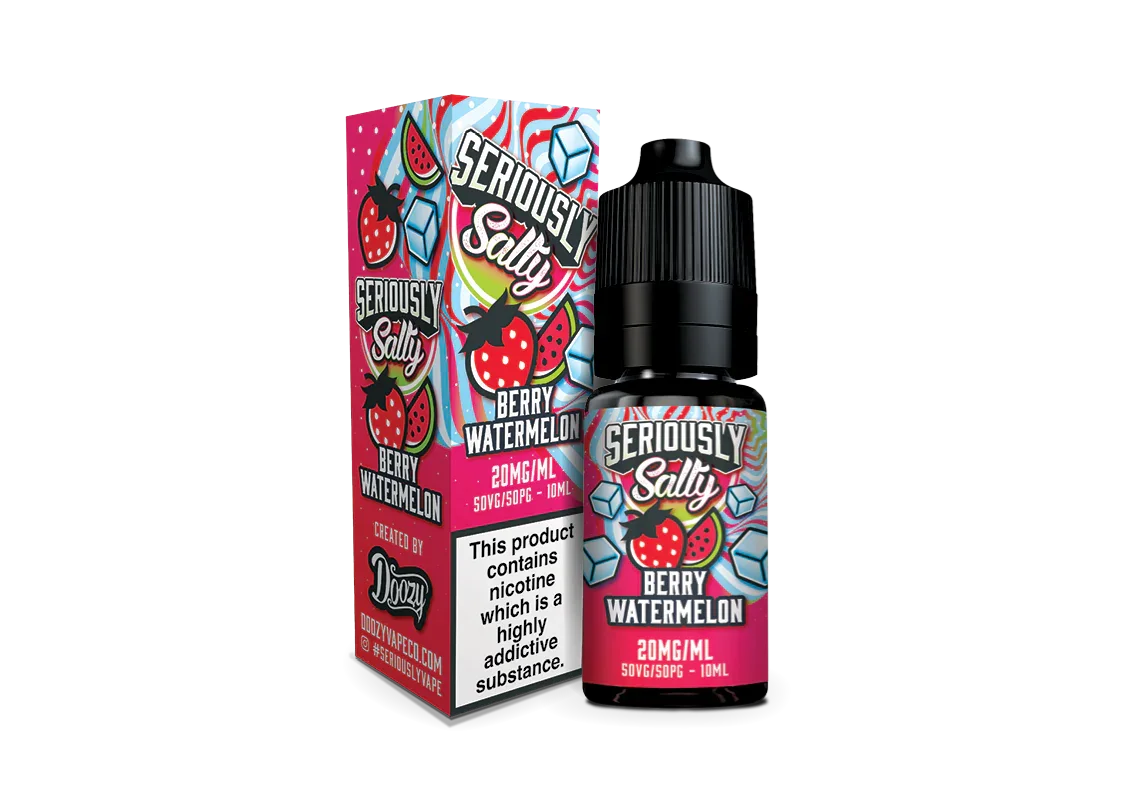 Berry Watermelon Seriously Salty E-Liquid (Nic Salt) 10ml