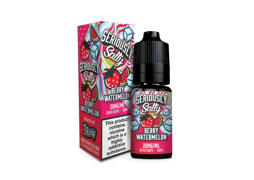 Berry Watermelon Seriously Salty E-Liquid (Nic Salt) 10ml