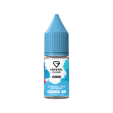 Blue Sour Raspberry Crystal Clear E-Liquid (Nic Salt) 10ml