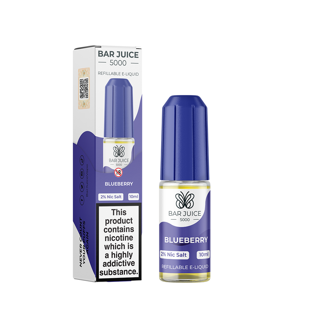 Blueberry Bar Juice E-Liquid (Nic Salt) 10ml