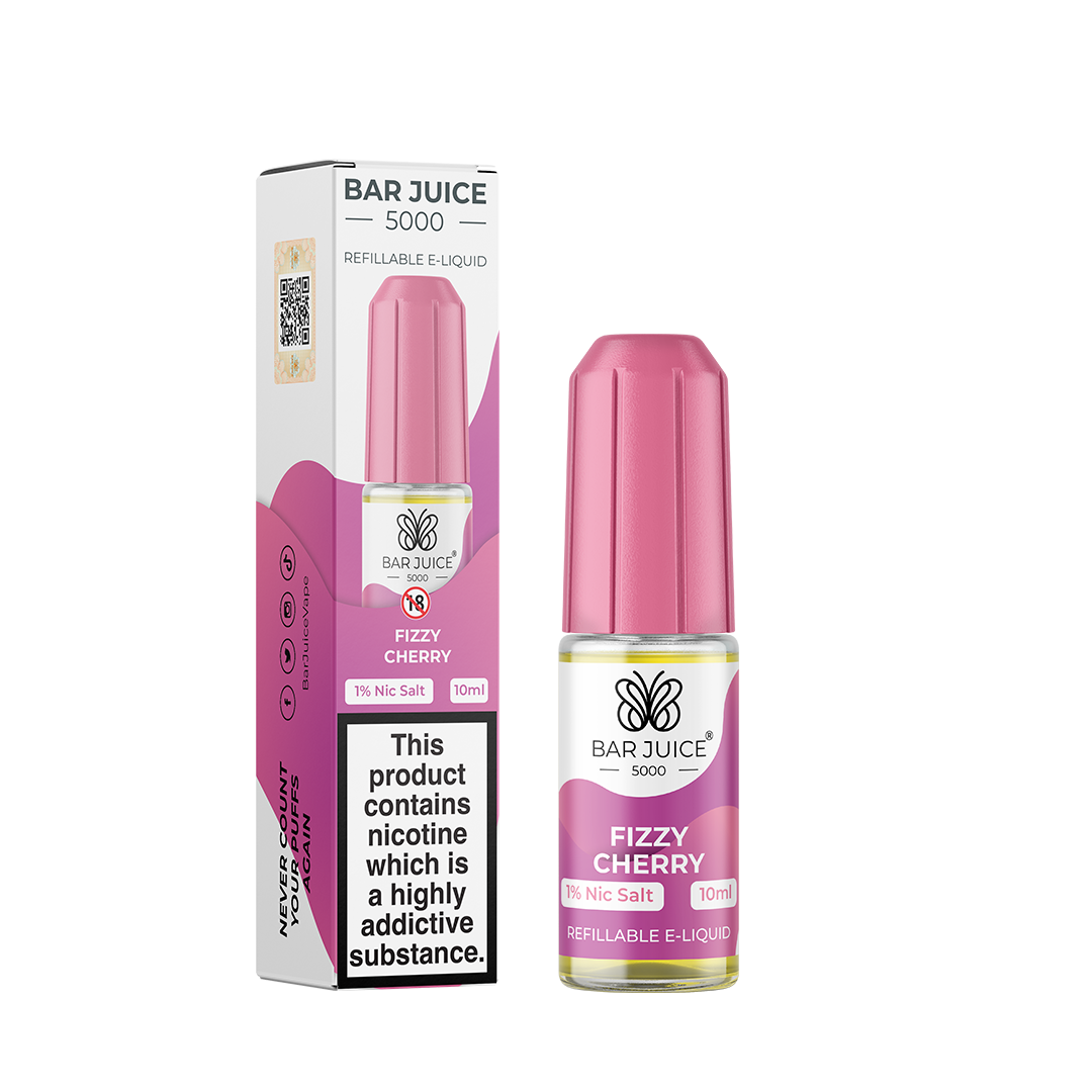 Fizzy Cherry Bar Juice E-Liquid (Nic Salt) 10ml