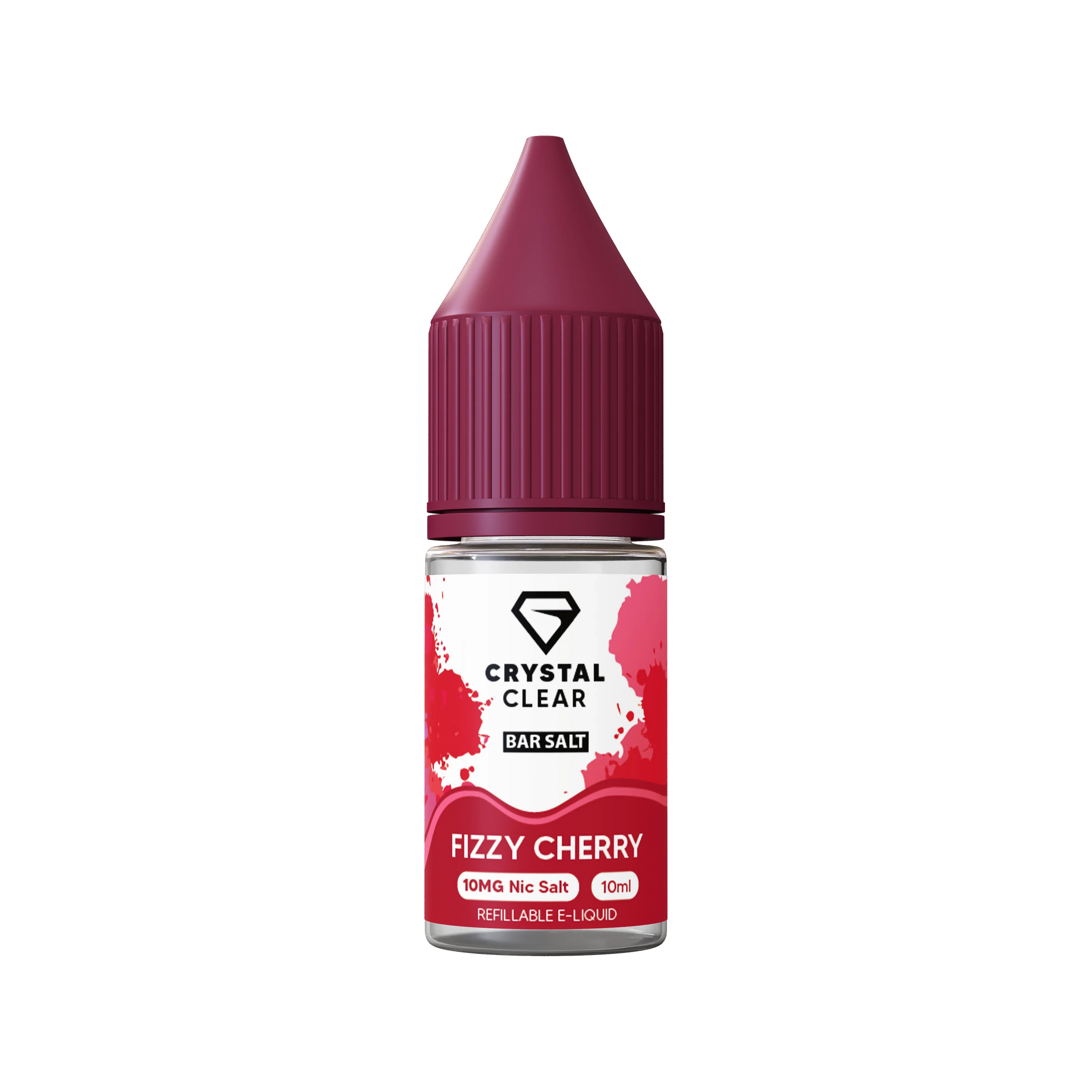 Fizzy Cherry Crystal Clear E-Liquid (Nic Salt) 10ml