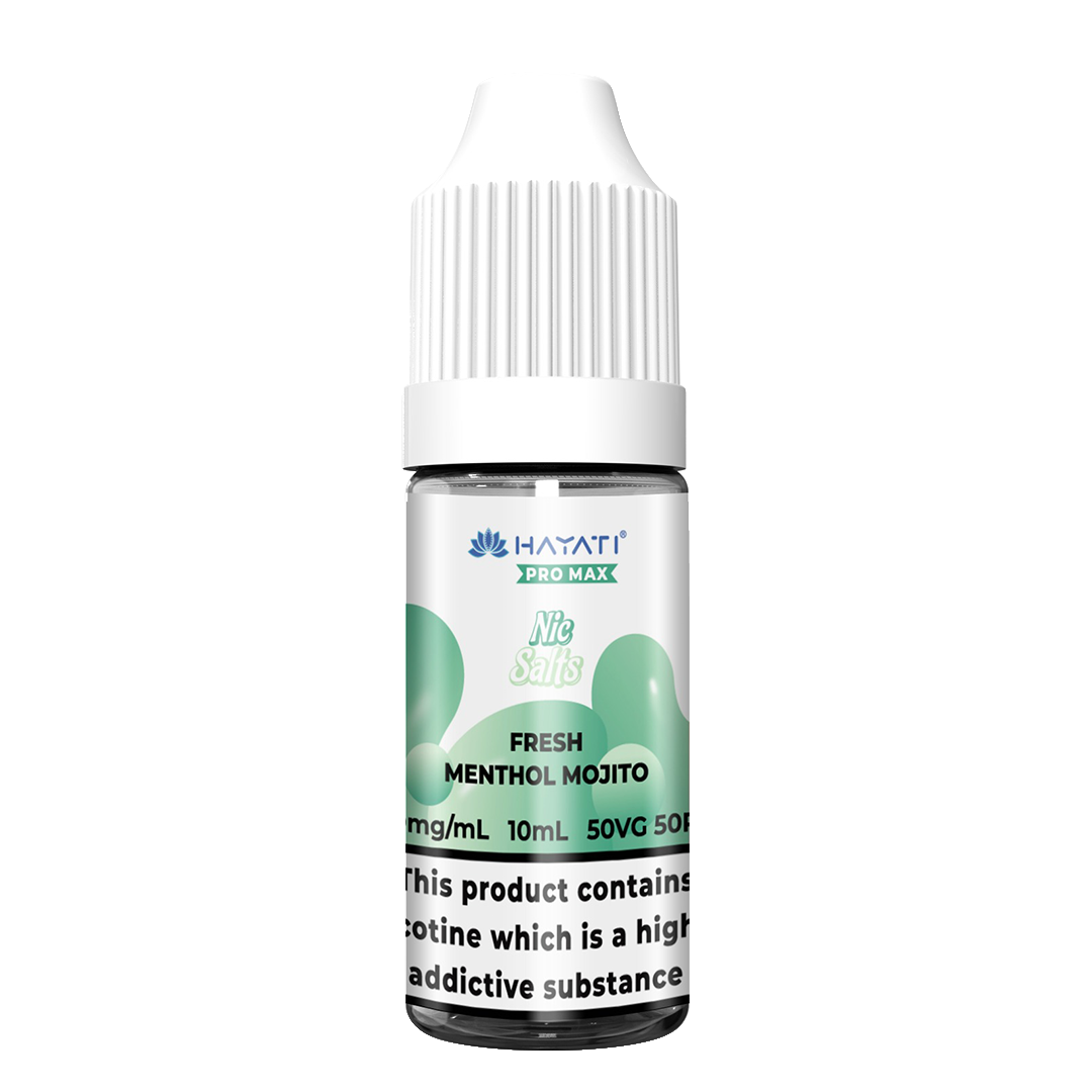 Fresh Menthol Mojito Hayati Pro Max Nic Salts 10ml