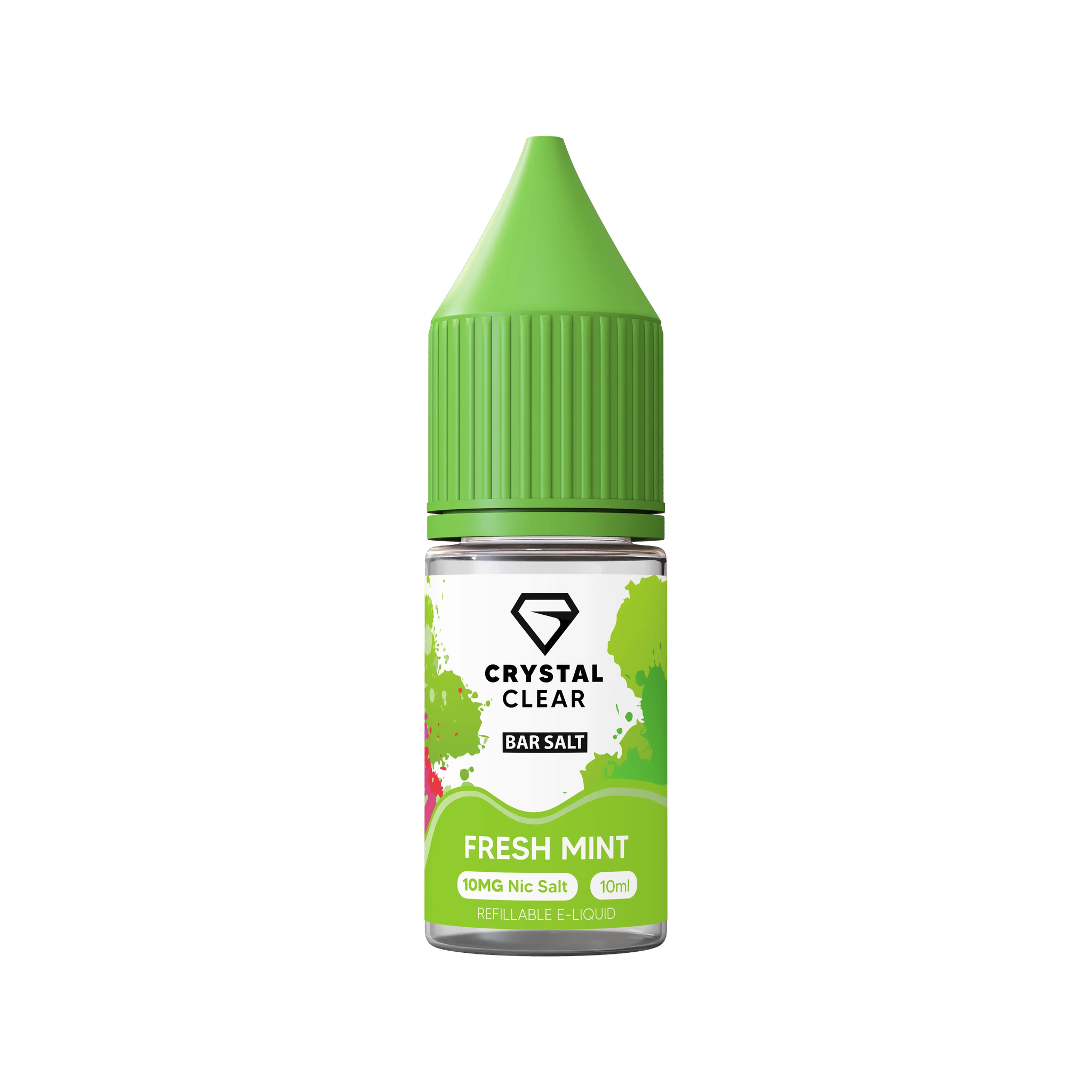 Fresh Mint Crystal Clear E-Liquid (Nic Salt) 10ml