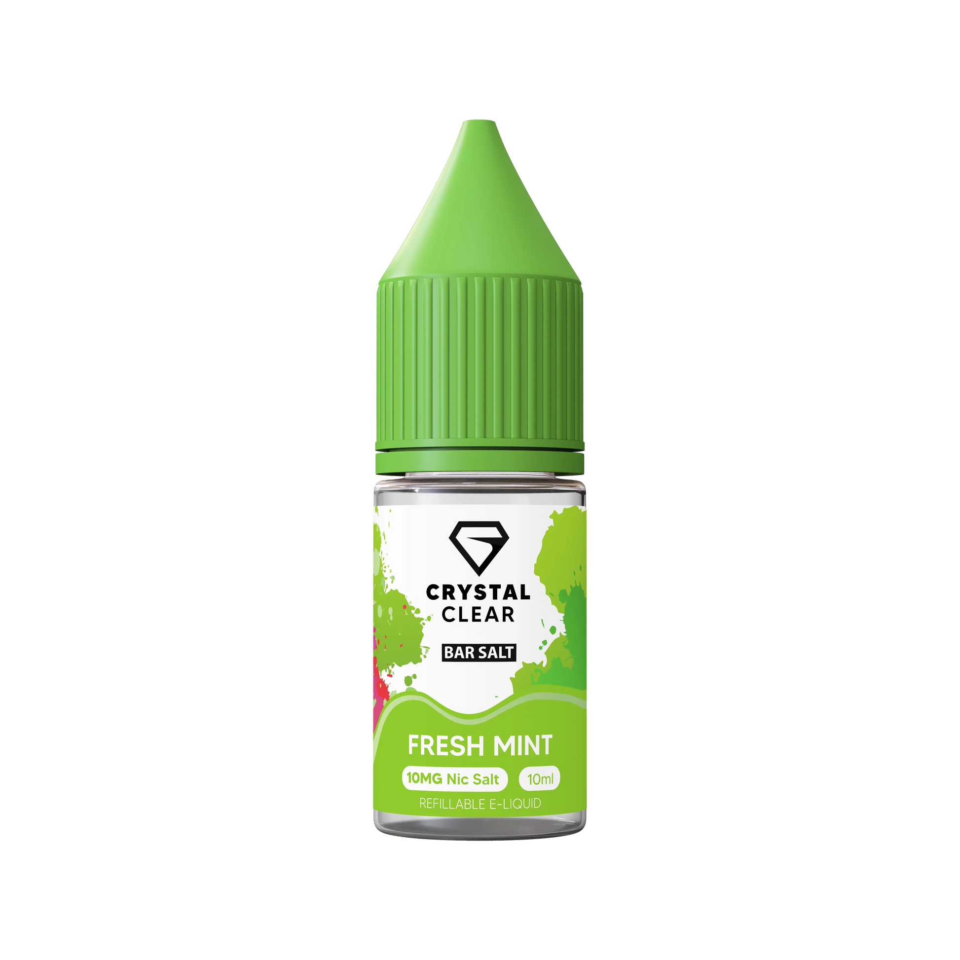 Fresh Mint Crystal Clear E-Liquid (Nic Salt) 10ml