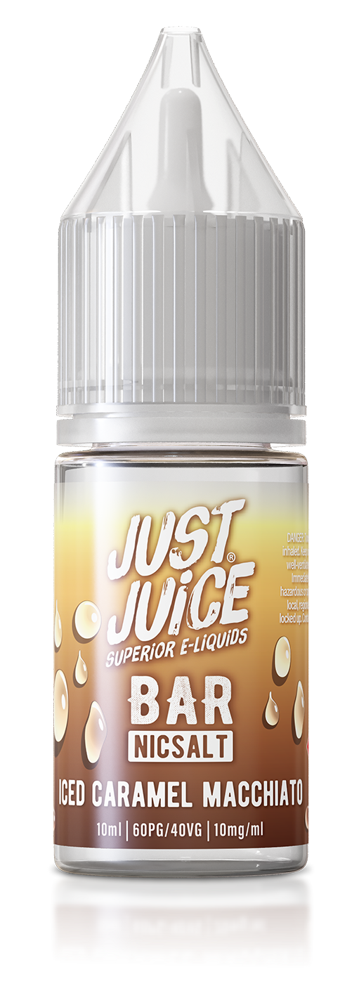 Iced Caramel Macchiato Just Juice Bar Nic Salt E-Liquid 10ml
