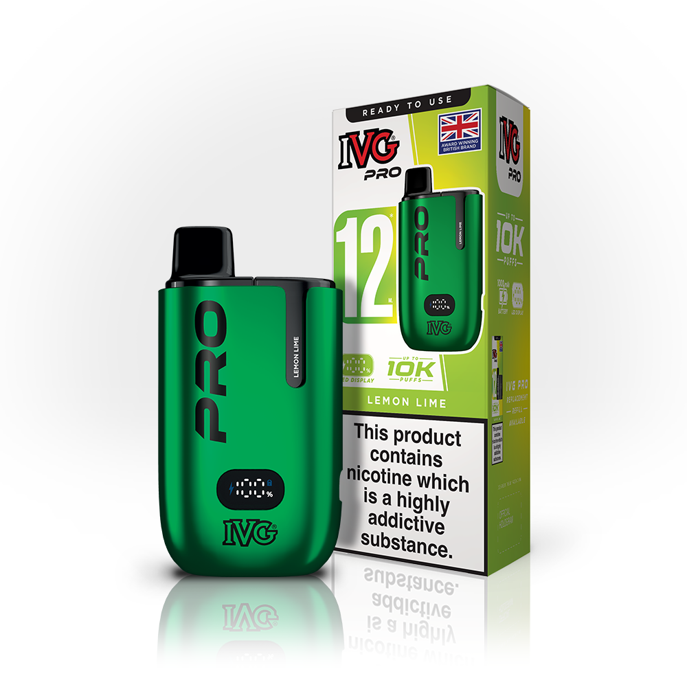 Lemon Lime Pro 10K IVG Disposable Vape Pod Kit