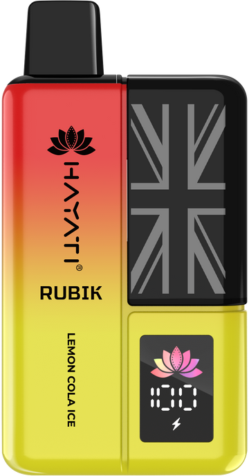 Lemon Cola Ice Rubik 7K Hayati Disposable Vape Pod Kit