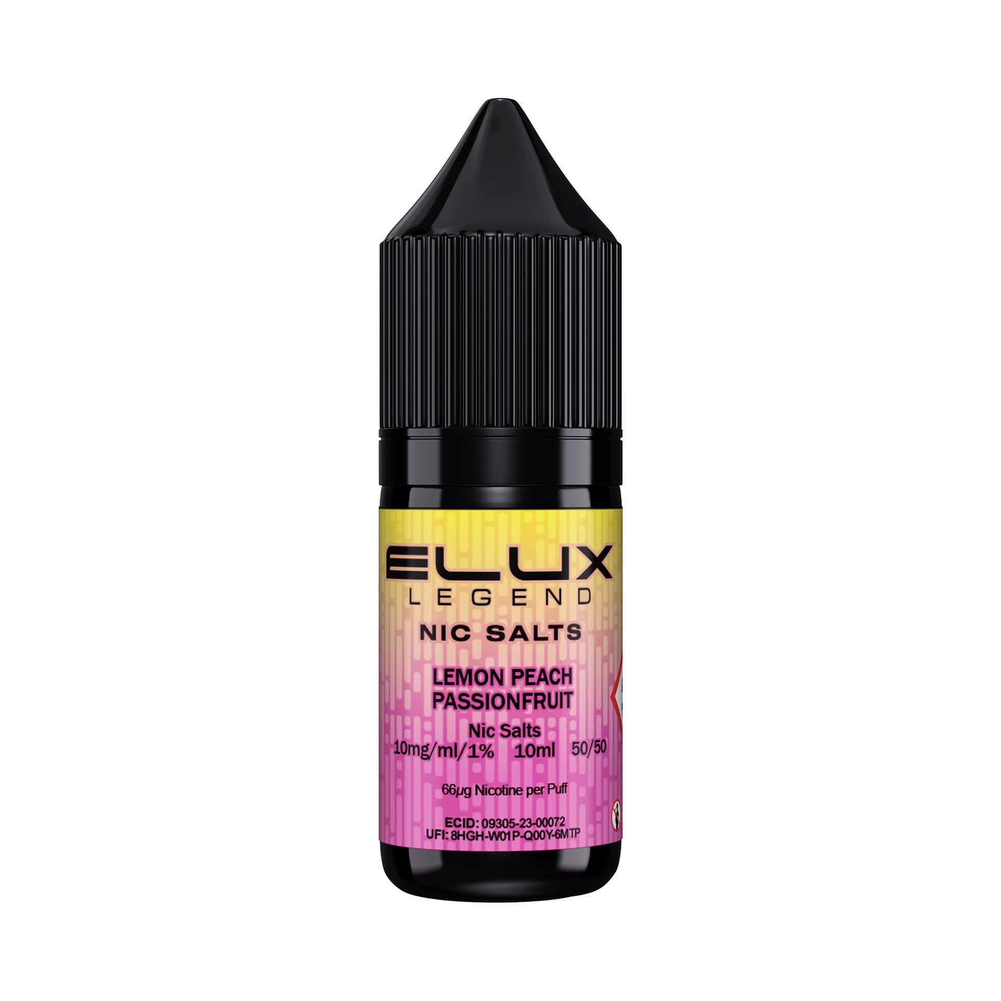 Lemon Peach Passionfruit Elux Legend E-Liquid (Nic Salt) 10ml