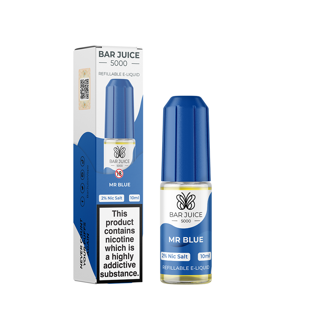Mr Blue Bar Juice E-Liquid (Nic Salt) 10ml