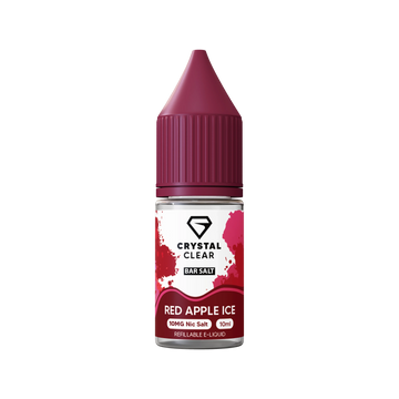 Red Apple Ice Crystal Clear E-Liquid (Nic Salt) 10ml