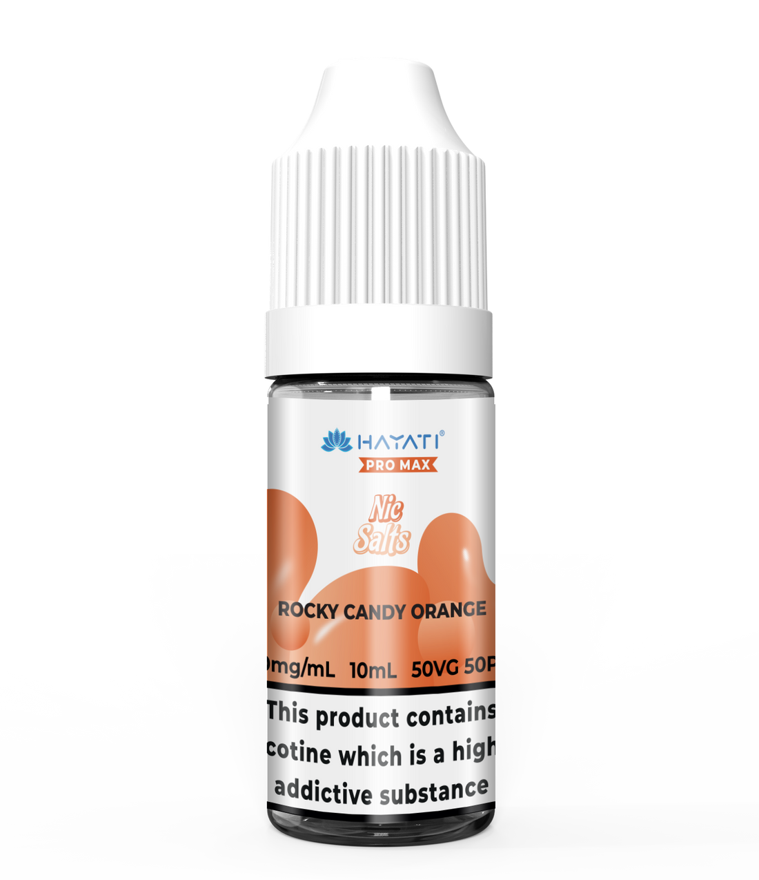 Rocky Candy Orange Hayati Pro Max Nic Salts 10ml