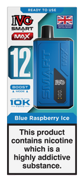 Blue Raspberry Ice Smart Max 10k IVG Disposable Vape Pod Kit