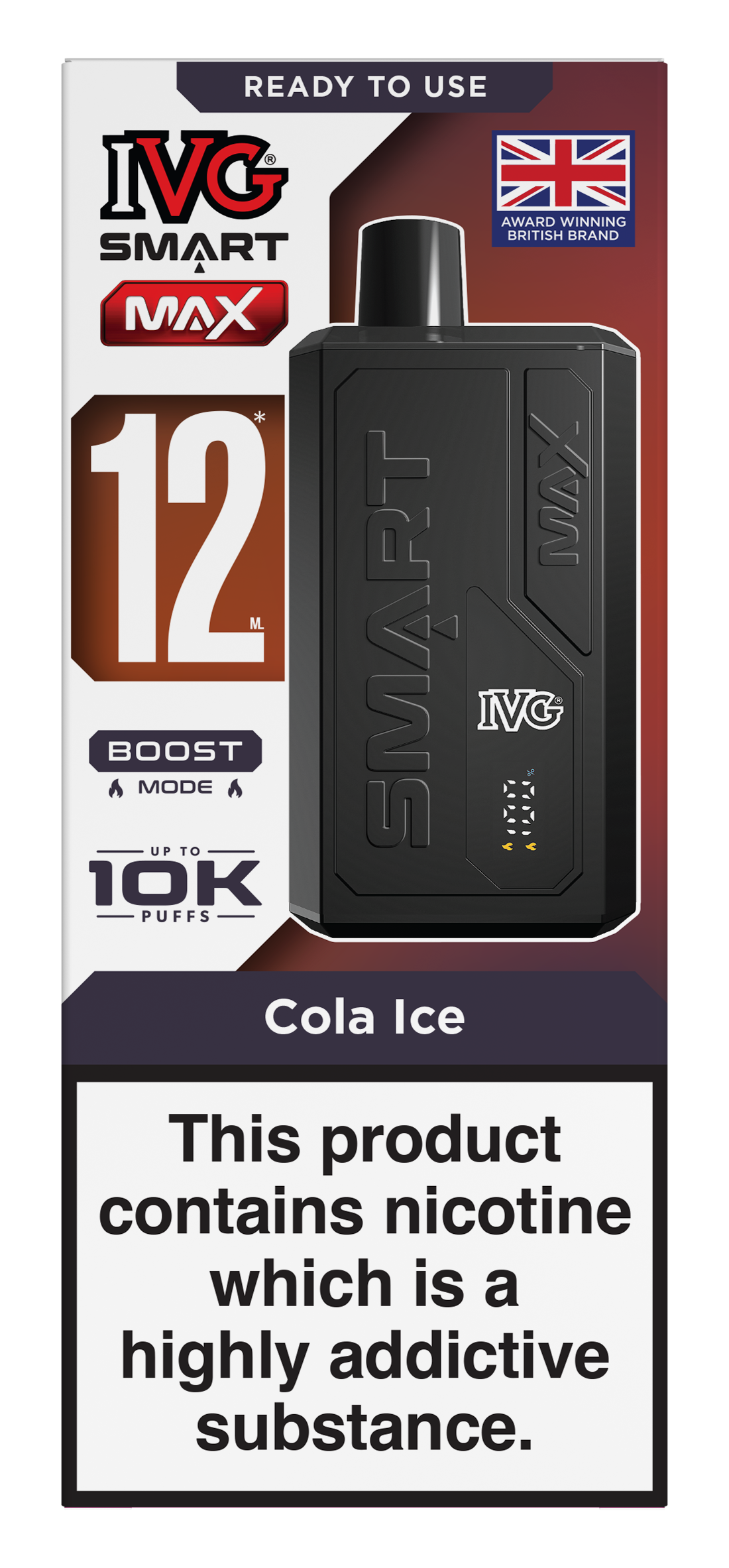 Cola Ice Smart Max 10k IVG Disposable Vape Pod Kit