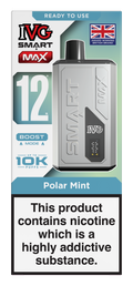 Polar Mint Smart Max 10k IVG Disposable Vape Pod Kit