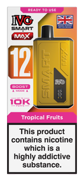 Tropical Fruits Smart Max 10k IVG Disposable Vape Pod Kit