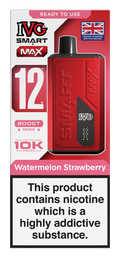 Watermelon Strawberry Smart Max 10k IVG Disposable Vape Pod Kit