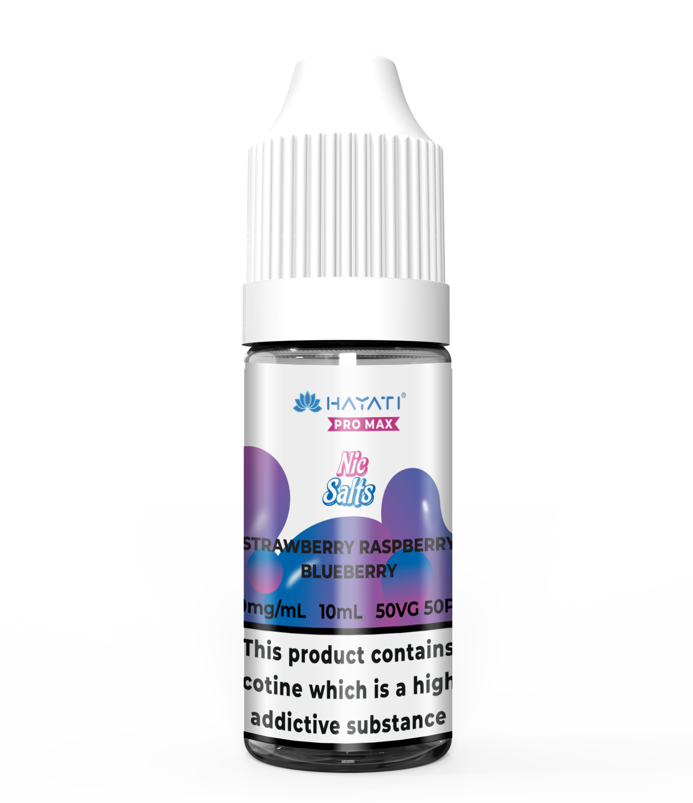 Strawberry Raspberry Blueberry Hayati Pro Max Nic Salts 10ml