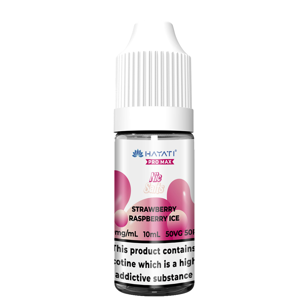 Strawberry Raspberry Ice Hayati Pro Max Nic Salts 10ml