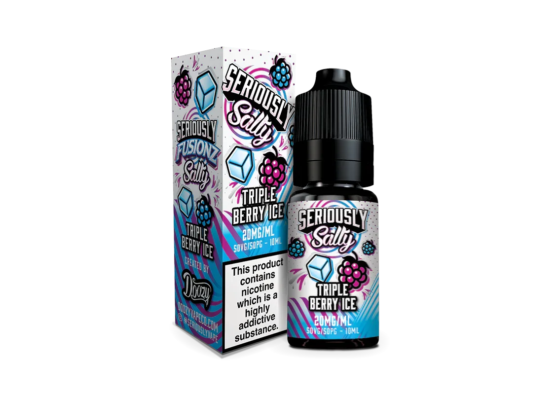 Triple Berry Ice Seriously Salty E-Liquid (Nic Salt) 10ml