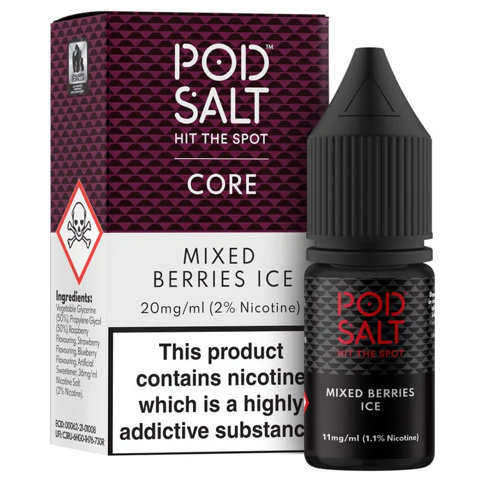 Mixed Berries Ice Pod Salt E-Liquid (Nic Salt) 10ml