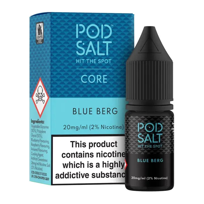 Blue Berg Pod Salt E-Liquid (Nic Salt) 10ml