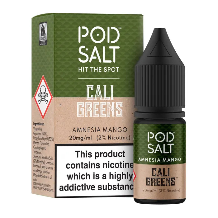 Cali Greens Pod Salt E-Liquid (Nic Salt) 10ml