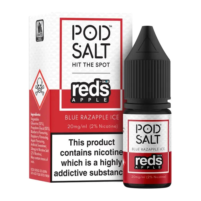 Blue Razapple Ice Pod Salt E-Liquid (Nic Salt) 10ml