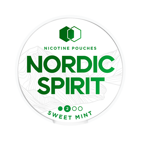 Sweet Mint Nordic Spirit Nicotine Pouches