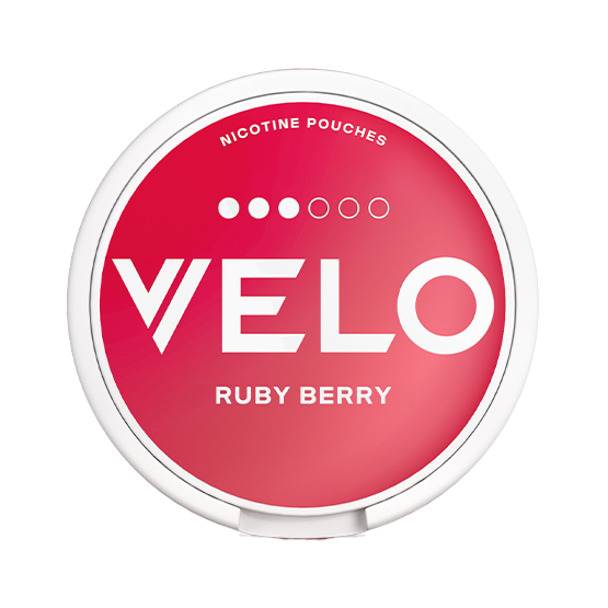 Ruby Berry Velo Nicotine Pouches